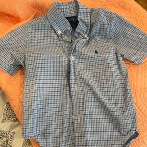 Ralph Lauren 3/3T button down plaid shirt